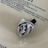 Pasador de Rosa de Cuero Pasador Pasador Flequillo Clip de Borde Flor Pequeña Exquisita Pinza de Pato Accesorios para el Cabello Nuevo Tocado Texturizado