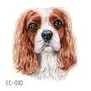 Adesivos de Tatuagem Infantis Animais Pequenos Pet Desenho Animado Meninos e Meninas Fofos à Prova d'Água Temporários para Rosto Estoque Pronto Transfronteiriço