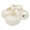 Zapatillas tipo Mary Jane 2026 Nuevo Estilo de Eva para Adultos, Sandalias de Verano para Exteriores, Sandalias Antideslizantes para el Hogar para Damas