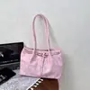 Bolso de Mano Retro Coreano Nuevo 2026 para Mujer, Bolso de Hombro de Gran Capacidad, Bolso Versátil para el Día a Día y para Llevar Debajo del Brazo con Estampado de Alta Gama