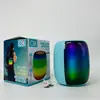 Altavoz Bluetooth LED de colores BT-301 transfronterizo con subwoofer, estéreo pequeño para familia, exterior
