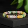 Pulseira de Cristal Quebrado Natural Amazon, Pulseira com Padrão Transparente de Gelo, Atacado de Luxo Leve de Nicho, Mais Vendido Transfronteiriço