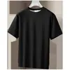 Camiseta de Manga Larga con Cuello Alto Medio Forrada de Lana y Seda Catman para Hombre, Nuevo Estilo Otoño, Camiseta Térmica