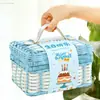 Caja de regalo de cesta de ratán, caja vacía para cumpleaños, recuerdo para el 10º cumpleaños, caja de embalaje práctica para fiesta infantil