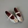 Nuevos Zapatos Planos Mary Jane Calados Estilo Francés para Primavera/Verano con Correas, Zapatos de Mujer Modernos y Versátiles