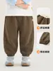Roupas infantis Kaka Panda, calças de desenho animado para meninos, calças de moletom de outono, calças compridas para meninas, roupas de outono, calças casuais para bebê