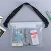 Riñonera Impermeable Cruzada de Dibujos Animados para Natación y Rafting, Funda Sellada Impermeable para Teléfono al Aire Libre, Bolsa Grande Impermeable Transparente para Teléfono con Pantalla Táctil
