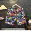 Comércio Exterior Atacado Shorts Finos de Verão Masculino Soltos Casuais Esportivos Shorts de Praia Masculino Shorts Estampados