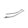 Modificação da moldura inferior do para-choque dianteiro 18CHR decoração do para-choque dianteiro adequada para Toyota CHR moldura inferior dianteira cromada M