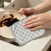 Pano de limpeza de bolhas, pano de prato de fibra de prata específico para cozinha, pano de limpeza doméstico absorvente de dupla face fácil de limpar