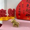 Llavero de Oro Personalizado para Riqueza Inmediata, Colgante de Teléfono Móvil de Oro Puro 999, Decoración para Bolso, Pequeño Regalo de Año Nuevo del Año del Caballo