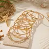 Pulsera de Oro suit Estilo Étnico Bohemio Joyería Estilo Antiguo Occidental Performance Chapado en Oro Joyería Fina Salida de Fábrica