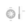 Disco de corte de diamante de 22 mm ultradelgado ágata jade Jade pieza de corte pequeña Pieza de lijado de esmeril pieza de molienda de dientes de belleza