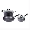 Panela de Sopa, Wok, Panela de Leite, Panela Antiaderente, Frigideira Doméstica, Conjunto de Wok, Fogão de Indução, Especial para Fogão a Gás