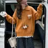 Conjunto de Top de Punto para Niñas 2026 Nuevo Estilo Niños Mayores Estilo Coreano Suéter Chic Pantalones a Cuadros Conjunto Casual de Dos Piezas Ropa de Otoño