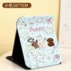 Espejo de maquillaje de cachorro lindo, diseño nuevo, engrosado para uso en casa, viajes y uso al aire libre, resistente a caídas, portátil y de alta definición