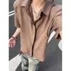 Camisa de Manga Corta Estilo Old Money para Hombre Verano Delgada Diseño Desestructurado con Sentido de la Moda Chaqueta Transpirable con Protección Solar Negro