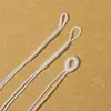 72# Bucle Enrollado de Nylon Bobina Material DIY Cuerda Trenzada Hecha a Mano Bucle Falso Hebilla Colgante Cordón para Collar