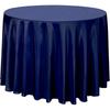 Toalha de Mesa para Salada Transfronteiriça Hotel Toalha de Mesa Redonda Casamento Hotel Cor Sólida Toalha de Mesa Seda de Alta Qualidade Impermeável Saia de Mesa