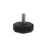 Base Octagonal M8*18*37 con Ranura en Cruz, Base Ajustable, Pie de Ajuste de Altura, Tornillo para Estante de Muebles Sofá