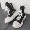 Botas Martin Zapatos de Otoño 2026 Estilo Nuevo Cremallera Caña Alta Suela Gruesa Zapatos que Aumentan la Altura de Moda Versátiles Zapatos para Hombre Venta al por Mayor