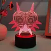 The Legend of Zelda The Breath of the Wilderness The Tears of the Kingdom Link Pequeño Lingke Chasis Periférico Adornos Decoración Luz Nocturna 3D