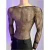Lóbulo Lencería Sexy Malla Nuevo Estilo Seductor Uniforme Sexy Pura Deseo Tentación Atuendo Body Conjunto Pasión para Hombres