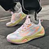 Zapatos de Baloncesto para Hombre Talla Grande 2026 Antideslizantes Transpirables Zapatos Deportivos para Adolescentes Estudiantes de Secundaria Zapatos de Baloncesto para Entrenamiento en Partido Real