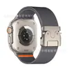 Correa de nailon elástico con hebilla de paracaídas para Apple Watch 10 Ultra2 de serie completa.