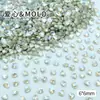 Joyería para Uñas con Forma de Corazón de 6 mm Punta de Diamante Super Brillante Forma Especial Diamante para Uñas Material para Uñas Portátil Joyería de Cristal Al por Mayor