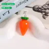 Llavero Colgante Colgante de Verduras y Frutas Artificiales de Resina Hecho a Mano Joyería Divertida de Comida Pendientes Colgante Pequeño