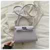 Bolso Kelly Pequeño Nuevo 2026 Color Sólido Repujado, Bolso de Mano Simple y Texturizado, Bolso Cruzado para Mujer, Bolso de Estilo Lujo Ligero para el Uso Diario