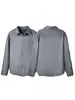 Andrei Primavera y Otoño 2025 Nueva Camisa de Estilo Coreano de Moda Camisa Casual Ajustada Chaqueta de Negocios Casual para Hombre