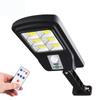Lámpara de pared con detección de movimiento, suministro transfronterizo, iluminación solar para exteriores, lámpara de jardín, luz potente, farola solar impermeable.