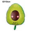 Globos para Fiesta de Carnaval Festivo Mexicano Piñata de Cactus Bandera Mexicana Globo de Papel de Aluminio