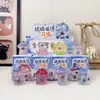 Nuevo producto: Caja Misteriosa de Floraland con Figura de Gato Glaseado - Figura de Gato Linda Tipo Cristal Transparente Juguete de Moda para Decoración de Escritorio