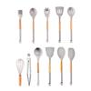 Balde de Armazenamento Protetor de Mão de Silicone Tampa Traseira à Prova de Calor Conjunto de Utensílios de Cozinha de Silicone Ferramentas de Cozinha 12 Peças
