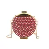 Bolso de Mano Mini con Pedrería 2026 Nuevo Bolso de Hombro Acrílico Europeo y Americano Bolso Cruzado Mini Caja con Cadena para Mujer