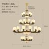 Nuevo Candelabro Chino Jade Real Sala de Estar Comedor Luces Atmósfera China Moderna Estilo Chino Villa Lámparas Zen