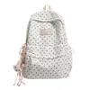 2026 Verão Novo Estilo Fresco Ins Mochila Escolar Mochila Fofa Menina Grande Capacidade Mochila Leve de Nicho para a Escola