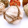 Coelho palha bola mordedor bola porco holandês papagaio roendo palha de brinquedo Rattan tecido água grama bola Willow hamster bola de palha