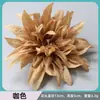 Cabeças de Crisântemo com Chama Simulada, Novas Cabeças de Flores Artificiais, Cabeças de Crisântemo Pinça de Caranguejo Decorativas DIY Feitas à Mão, Em Estoque para Atacado