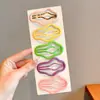Pinzas de Pelo de Nube Coloridas Degradadas para Mujer, Pinzas Laterales para Niños, Pinzas de Pelo para Flequillo, Lindos Accesorios para el Cabello