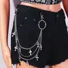 Europa y Estados Unidos joyería transfronteriza Amazon cadena metálica cadena de cintura femenina hueca conjunto de cadena de cintura de amor al por mayor en stock