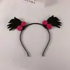 Diadema Trenza Divertida Dibujos Animados Linda Diadema Trenza Ascendente Accesorios para el Cabello Tocado Día del Niño Accesorios para el Cabello