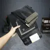 Novos Jeans Masculinos Outono/Inverno 2026 com Forro de Lã, Jeans Espessos da Moda para Jovens Masculinos, Jeans Reto Versátil e Tendência