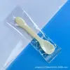 Colher de Sorvete Colher Descartável Colher para Degustação de Iogurte Comercial Sorvete Pudim Bolo de Leite Dupla Casca Embalado Individualmente