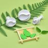 Molde de Flor Gota d'Água Primavera Tipo Empurrador Molde Artificial para Bolo Biscoito DIY Assar Fondant Suprimentos para Relevo