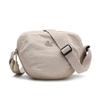 Bolso bandolera simple de color sólido estilo japonés para mujer, Bolso de hombro con solapa estilo fresco coreano, Bolso de mensajero retro nuevo para mujer