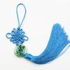 Artesanato Estilo Chinês Decoração Feng Shui para Casa Fivela Ping An Jade Sintético Nó Chinês Pingente Pequeno Atacado
